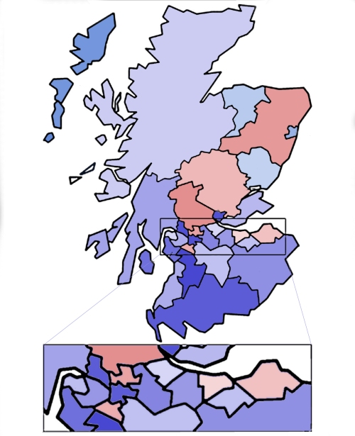 Average house prices in Scotland